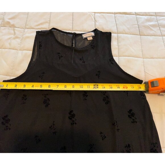 Ethereal/ Womens/Lace Boho Fairy/ Dress Sz Medium Black - Picture 13 of 16